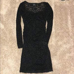 Moda International Little Black Dress Full Lace